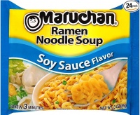 Maruchan Ramen Soy Sauce  Flavor, 3 oz 85g (12 pack)